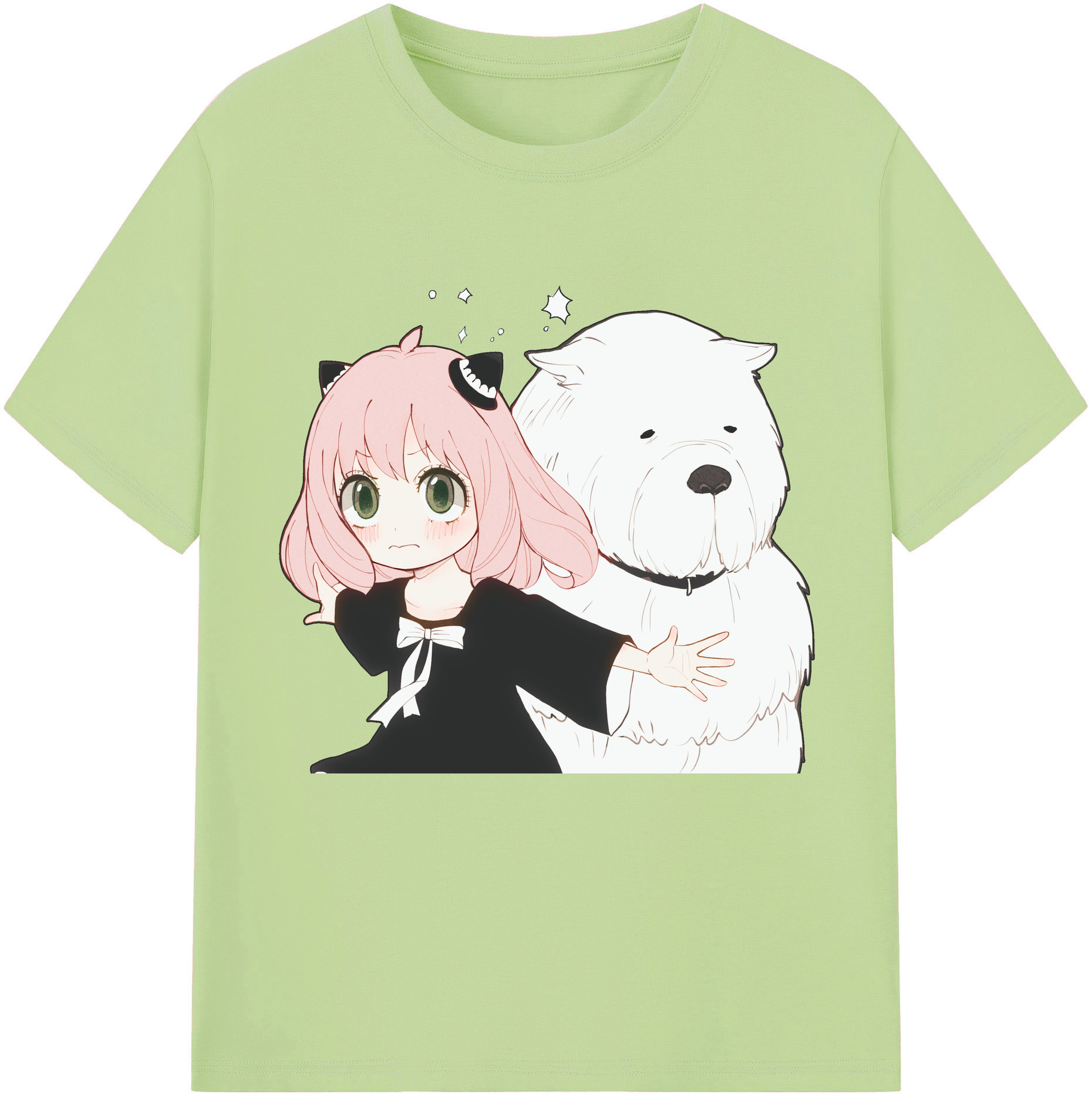 （画像用） SPY×FAMILY间谍家家酒 綿100％半袖Tシャツ（フロントプリント）